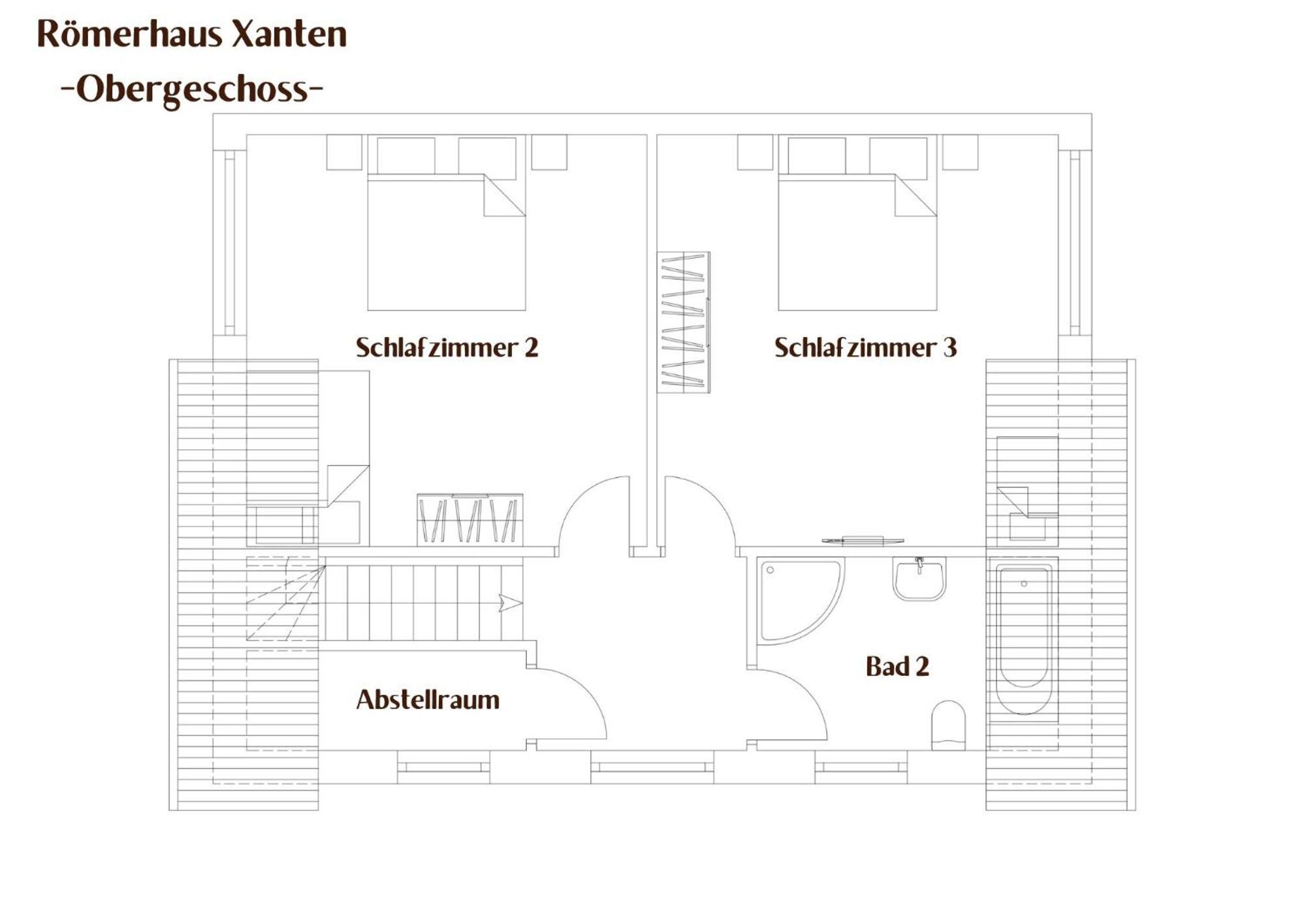 Roemerhaus Xanten Esterno foto